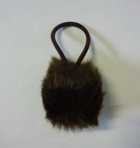 Furball 7cm (10 pcs), Dark Brown